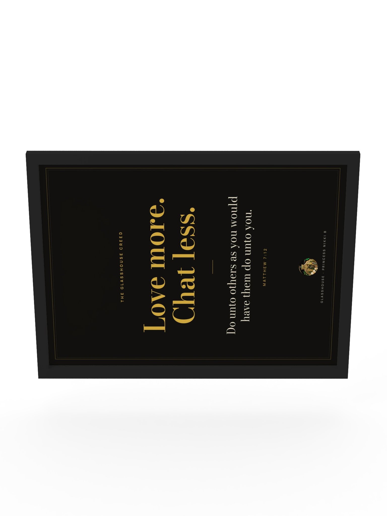 The Creed Poster · Framed product image (19)
