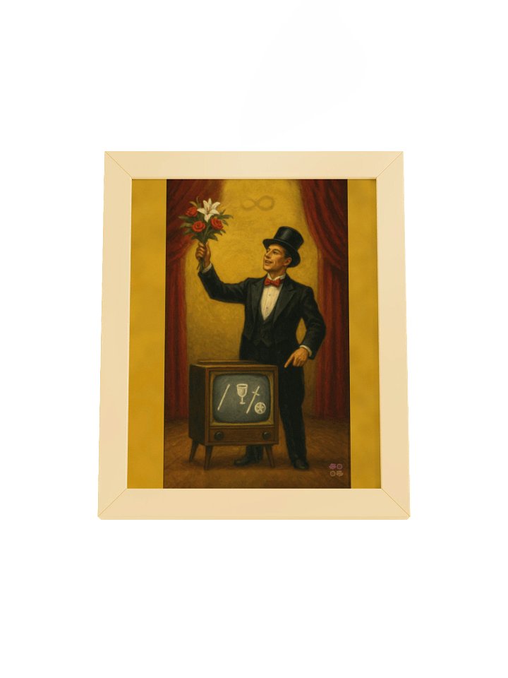 1 The Magician Tarot Art Framed Poster product image (1)