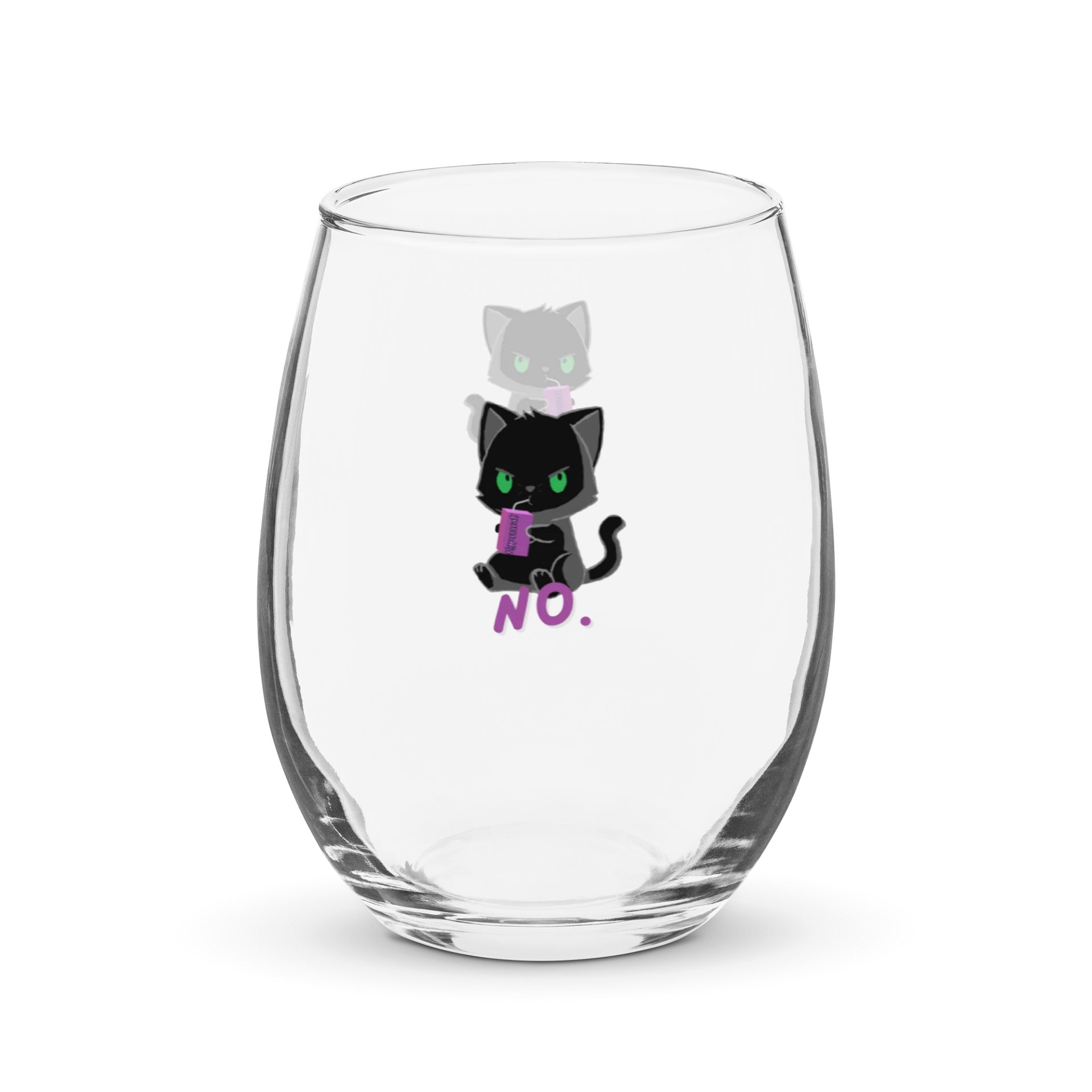 Grumpy Cat Stemless Wine Glass product image (4)