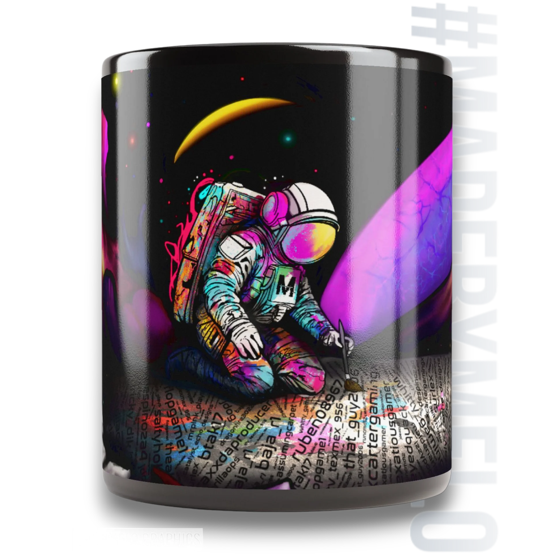#MELOtober 2023 Personalized MELO CREW Founders - Glossy Mug | #MadeByMELO product image (2)