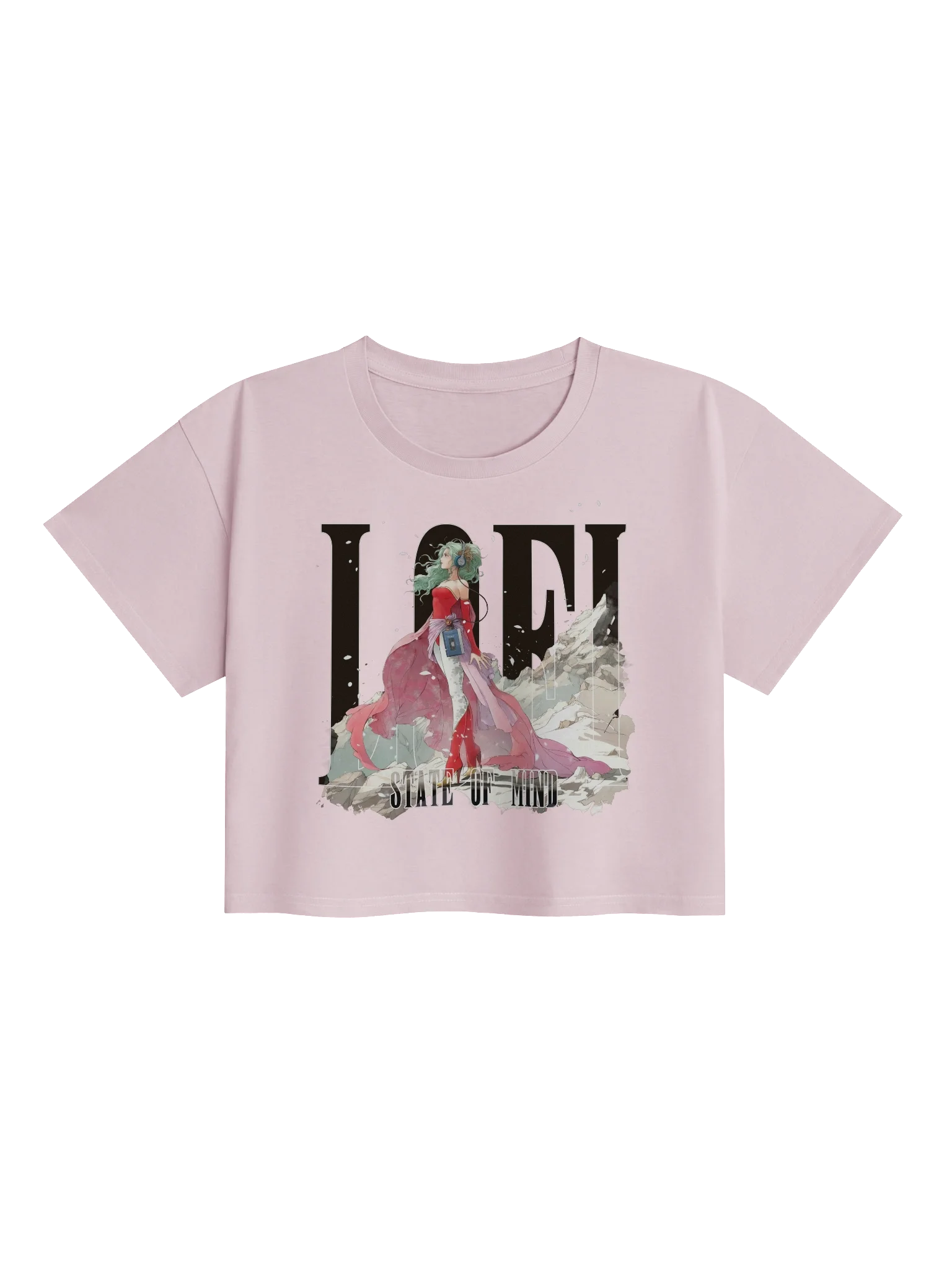 Terra Branford "LoFi State of Mind" Crop Top