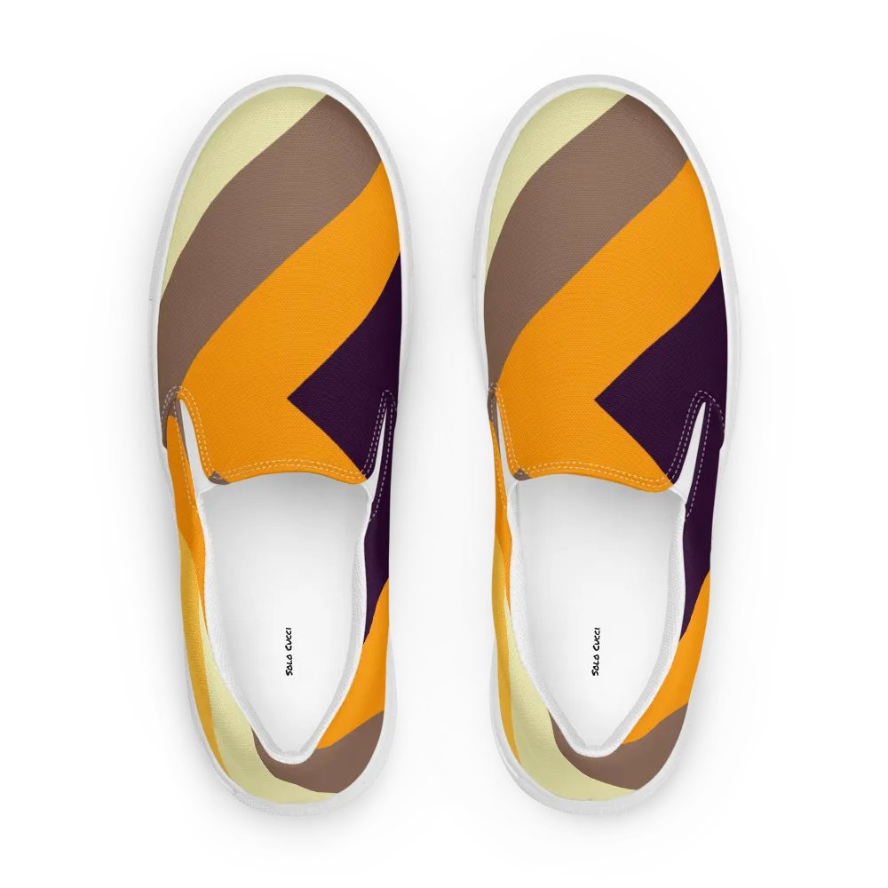 Orange Zag Slip-Ons product image (9)