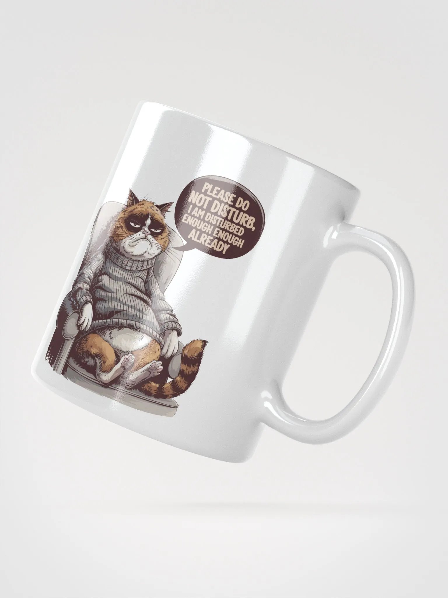 Grumpy Cat Disturbance Mug product image (3)