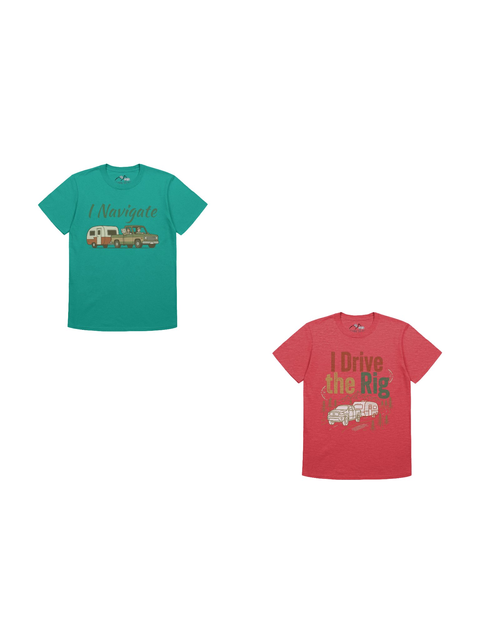 His/Hers Custom Travel Day Tee Bundle product image (1)