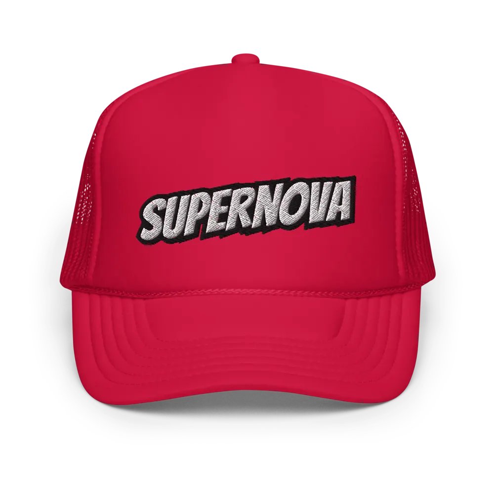 Supernova Dodgeball Club Foam Trucker Hat product image (36)