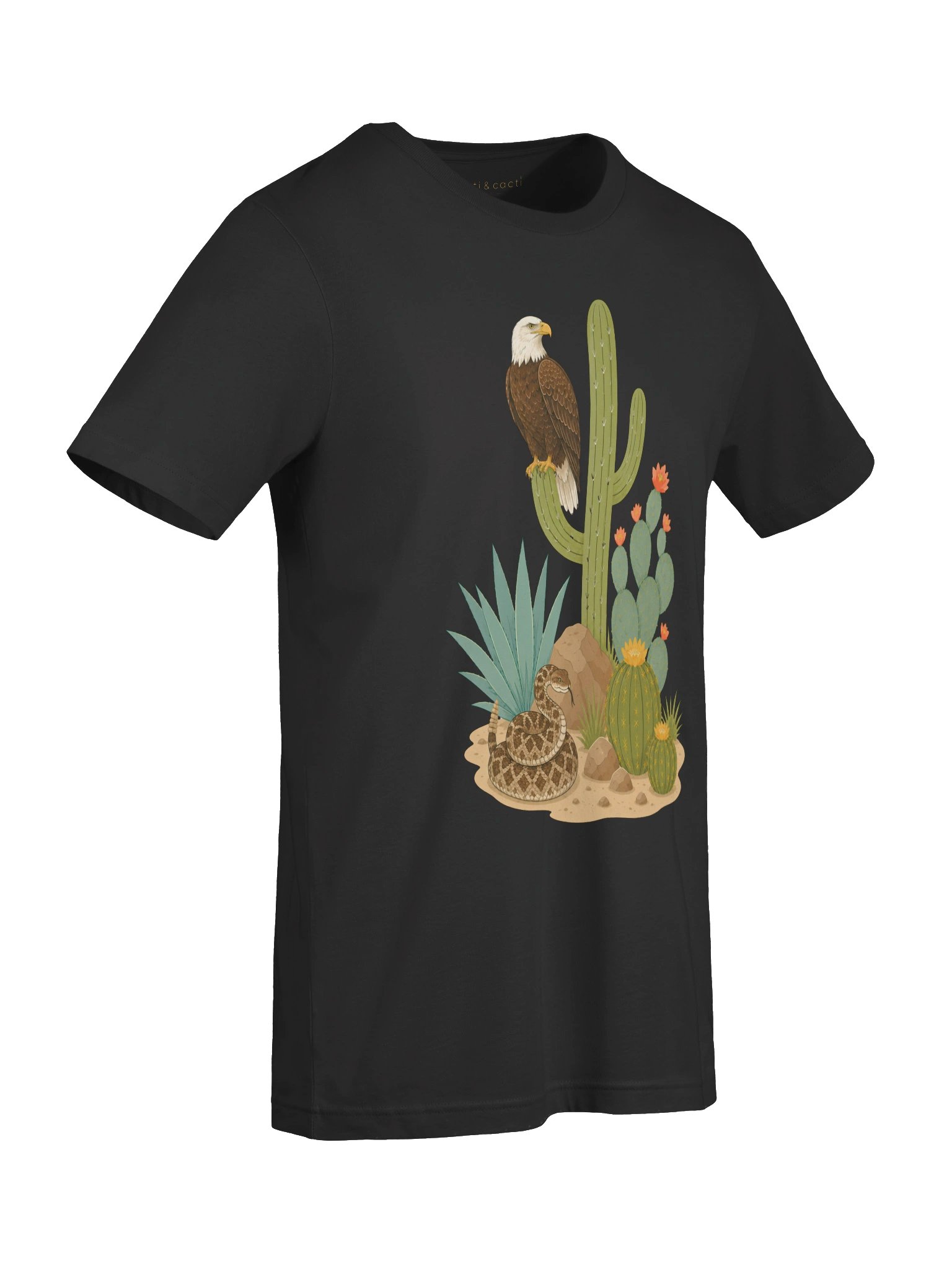 American Bald Eagle Cactus Tee product image (7)