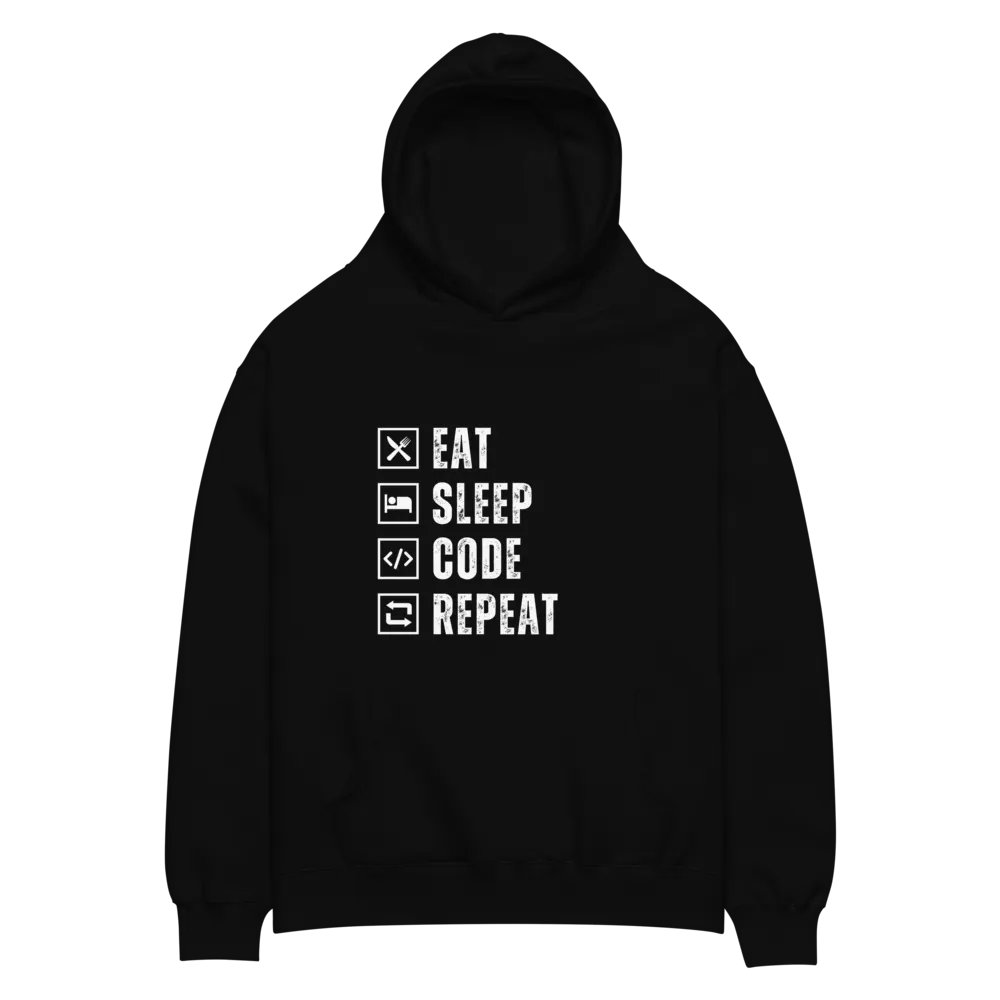 Eat Sleep Code Repeat Hoodie product image (2)