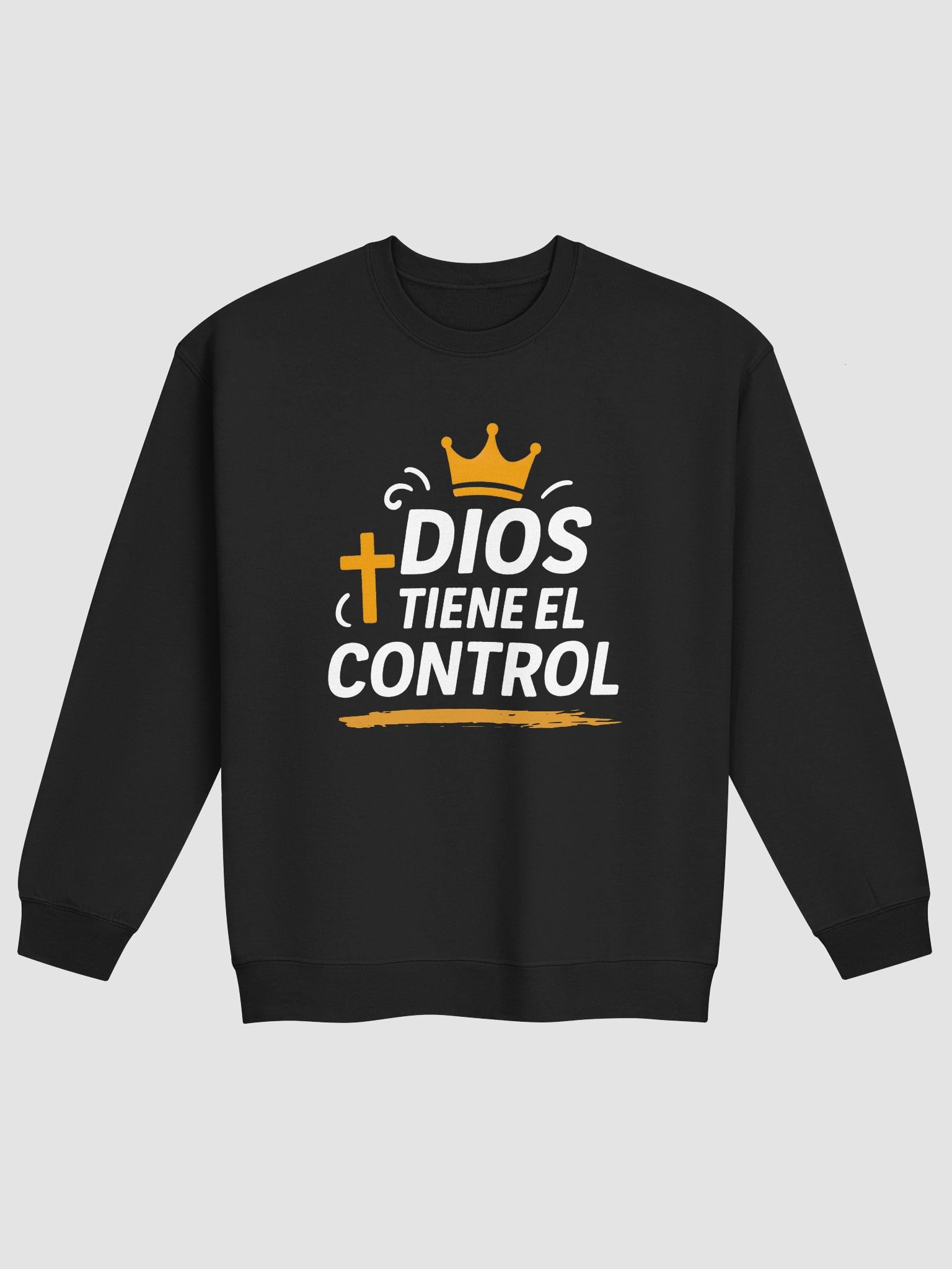 Sudadera Unisex Cuello Redondo | Dios tiene el Control product image (9)