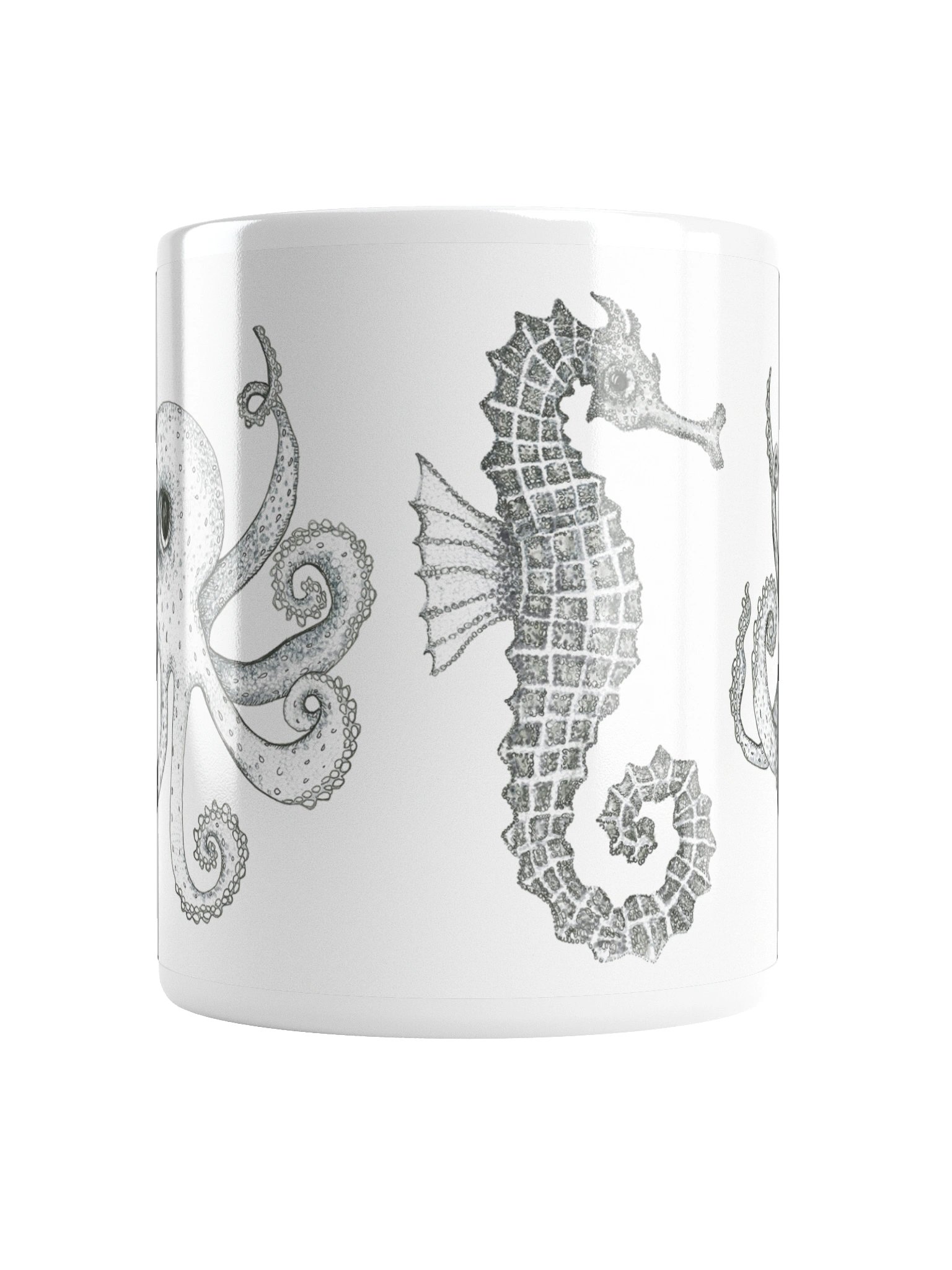 Octopus Seahorse mug product image (17)
