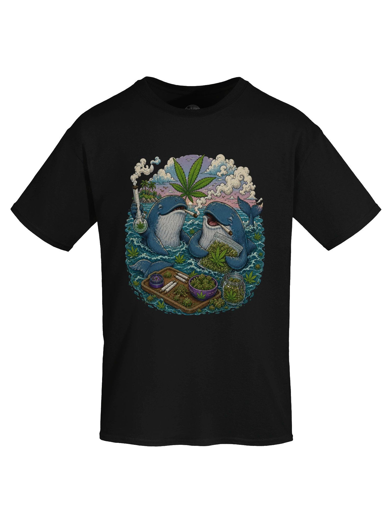 Stoner Whales Graphic Tee product image (5)