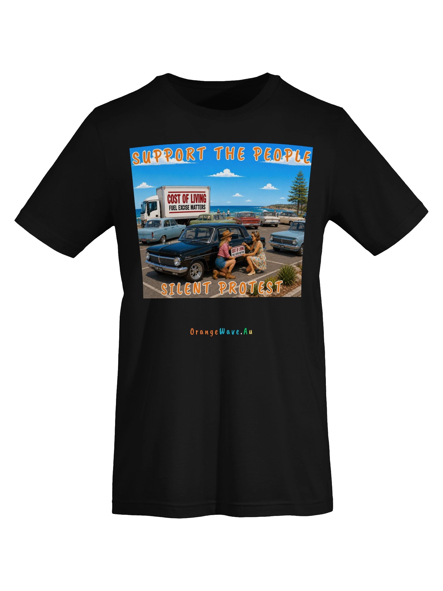 Silent Protest Support the People Tee product image (5)