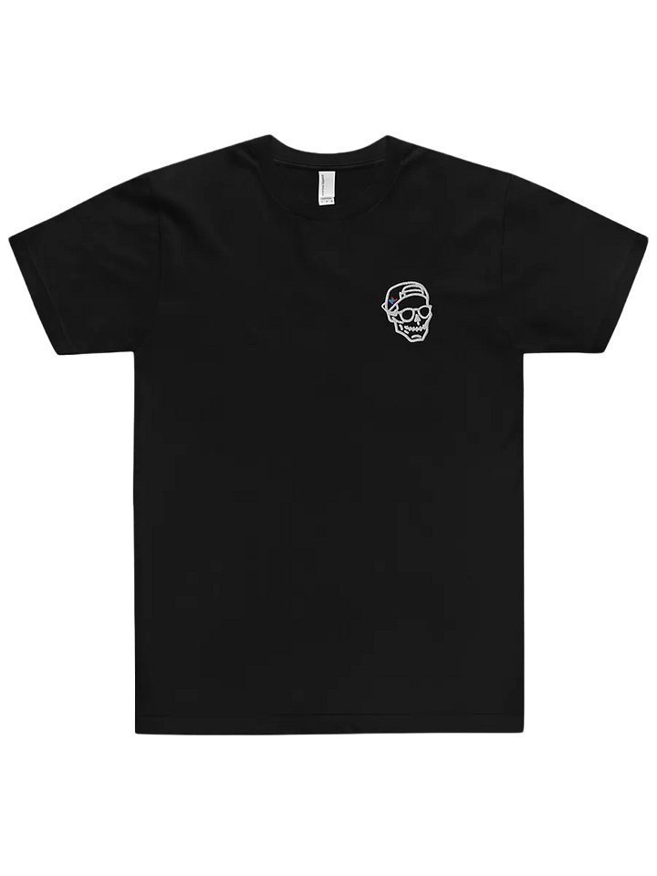 Embroidered Skull - Unisex Jersey T-Shirt product image (1)