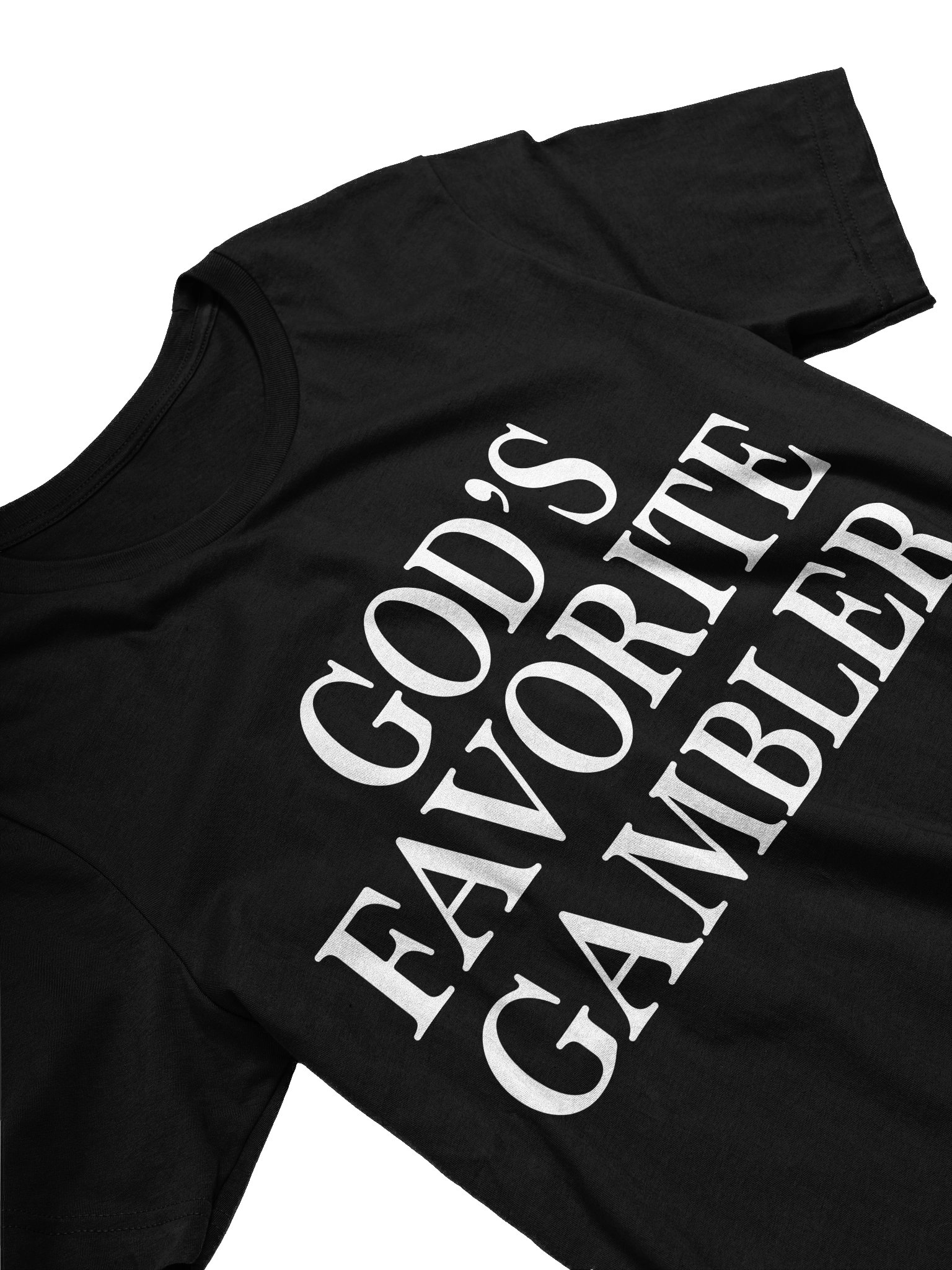 GOD'S FAVORITE GAMBLER T-SHIRT product image (2)
