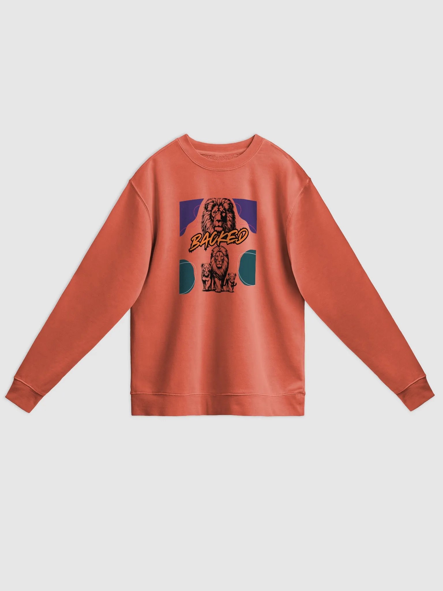 Backed Long Sleeve crew neck unisex product image (1)