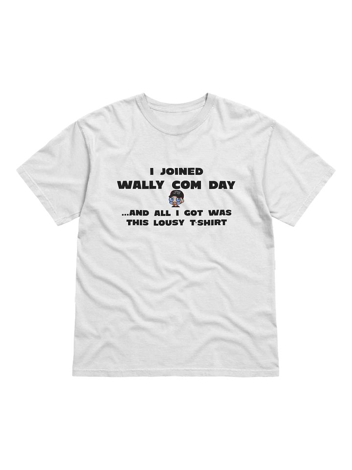 RealWally - Wally Com Day T-shirt White product image (1)