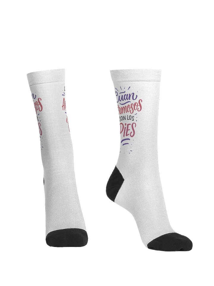 Christian Crew Socks (Spanish) – Romans 10:15 product image (2)
