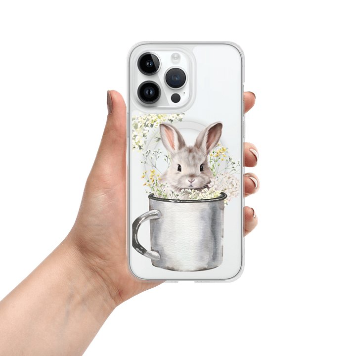 Bunny in a Mug iPhone® MagSafe® Case product image (2)