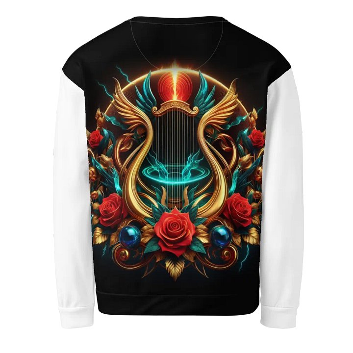 Mystical Golden Harp - Unisex Sweatshirt #20 product image (2)