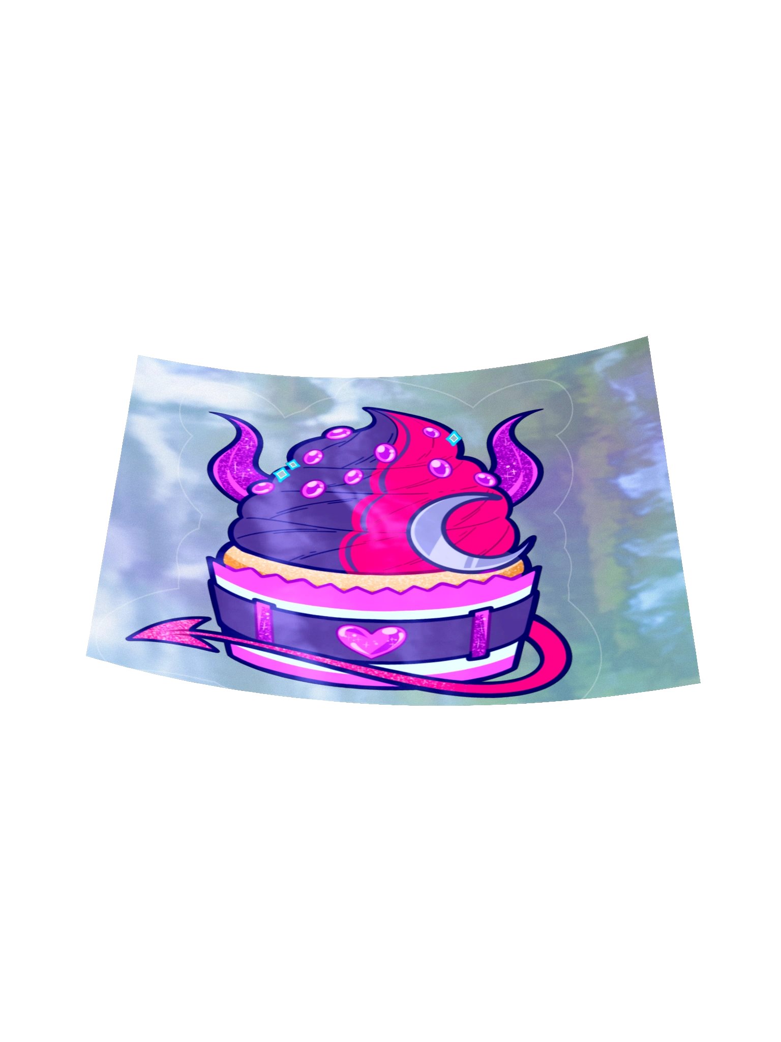 Holographic Cupcake Sticker product image (12)