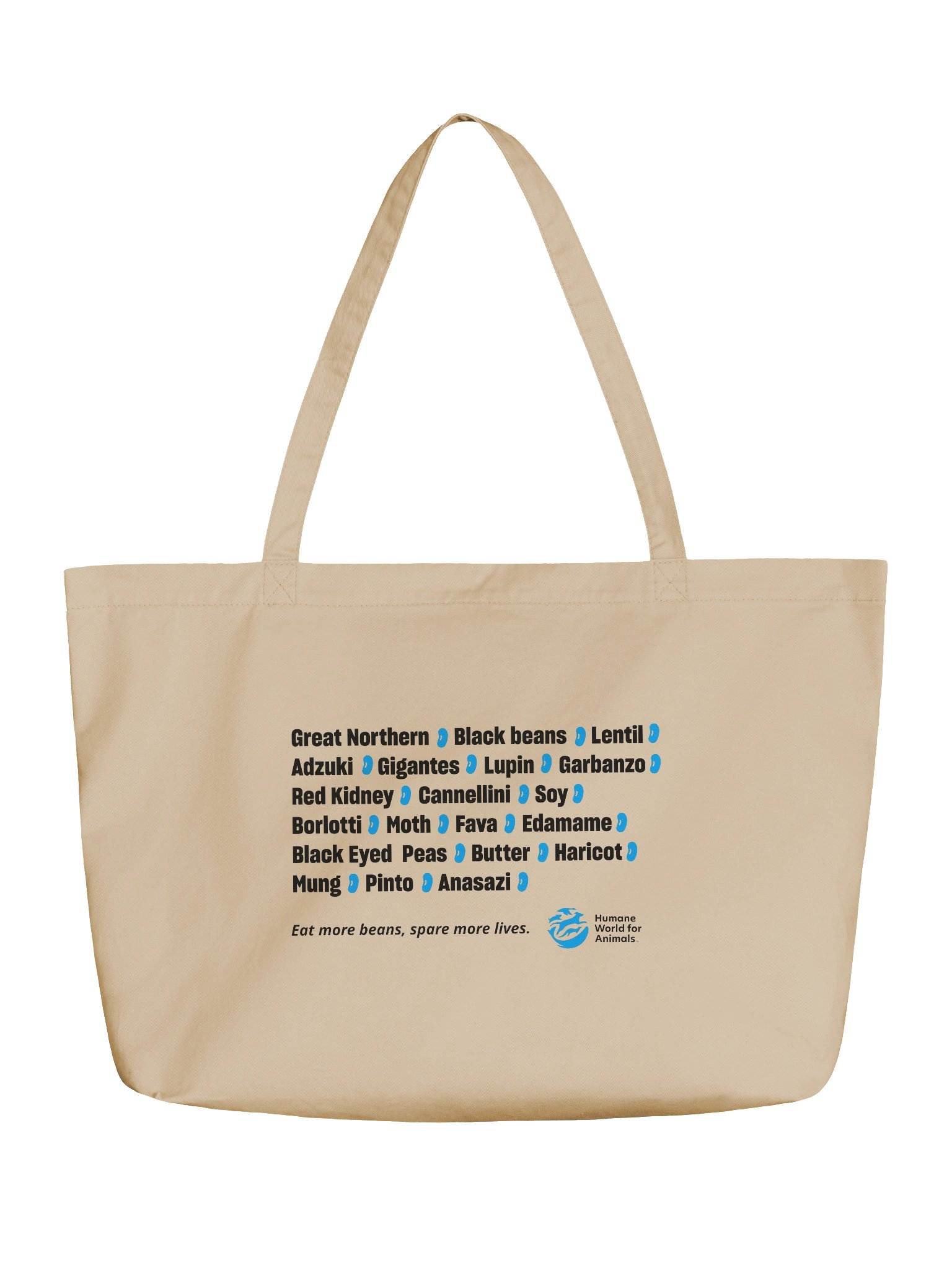 Beans list - Tote bag - Tan product image (1)