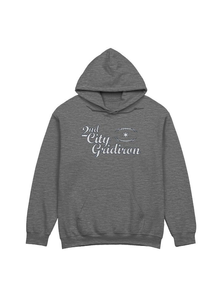 2nd City Gridiron Classic Hoodie Navy Outline product image (1)