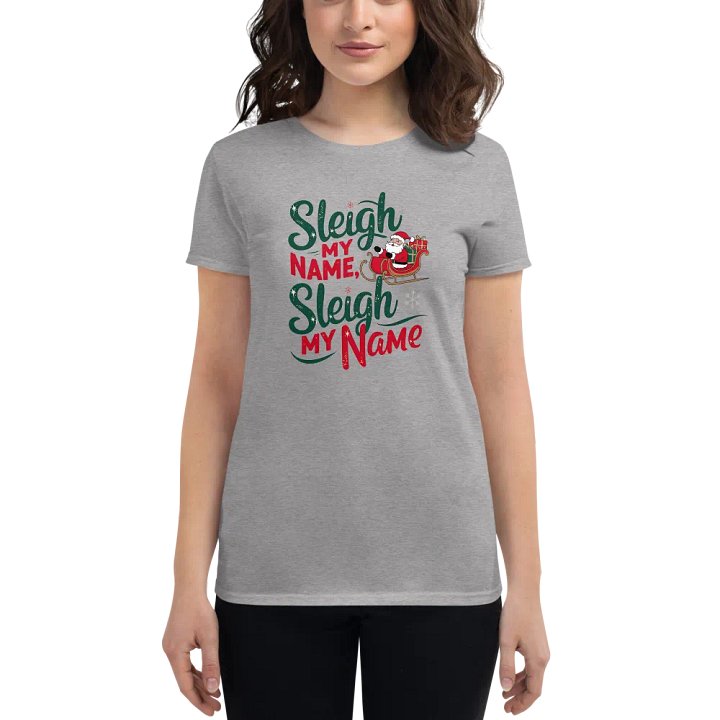 Santa Sleigh Streetwear Tee product image (17)