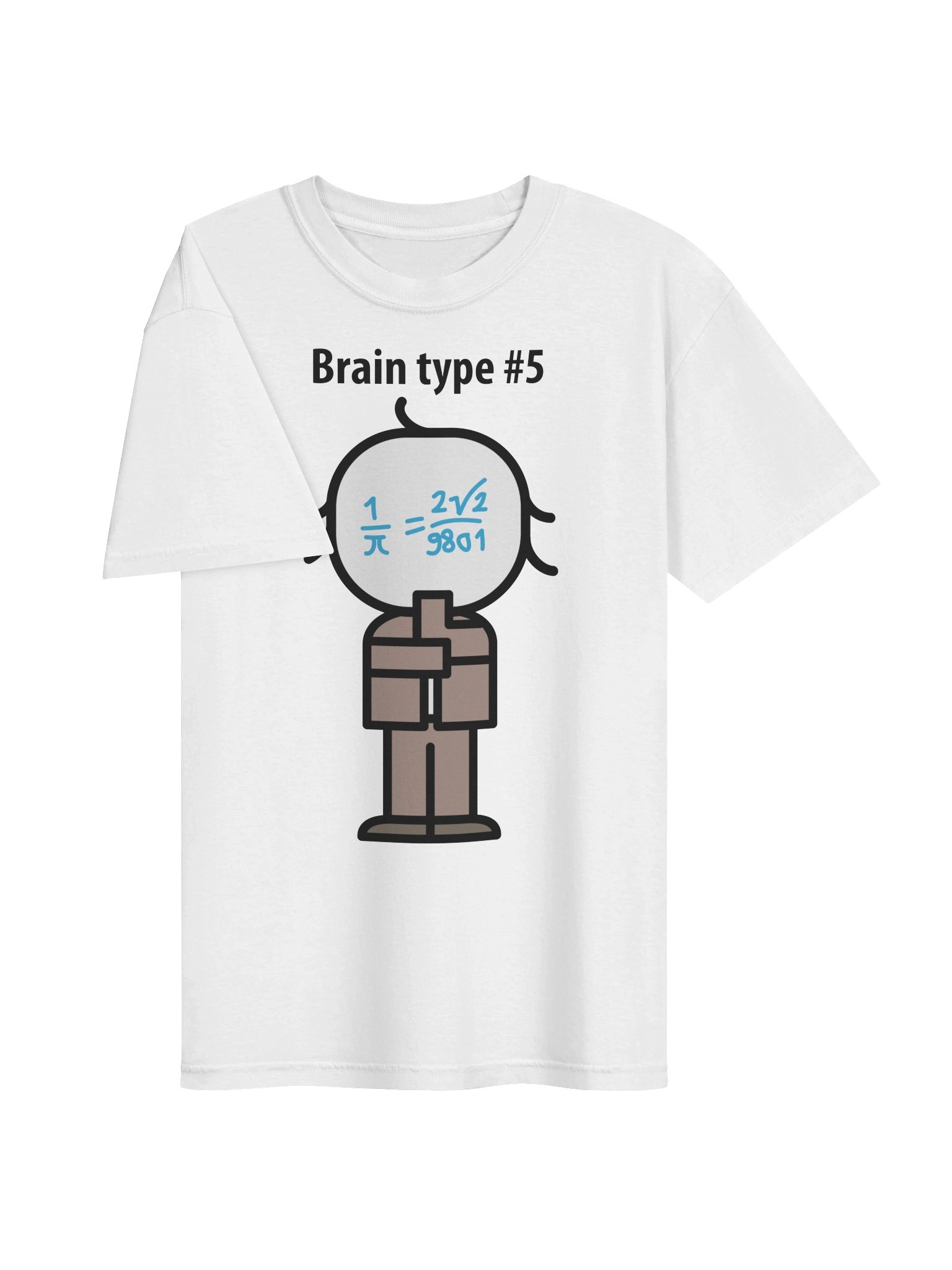 Brain type #5 T-shirt product image (3)
