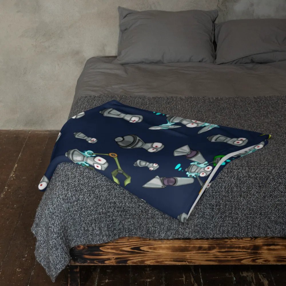 Procrastitrons! Fuzzy Blanket product image (23)