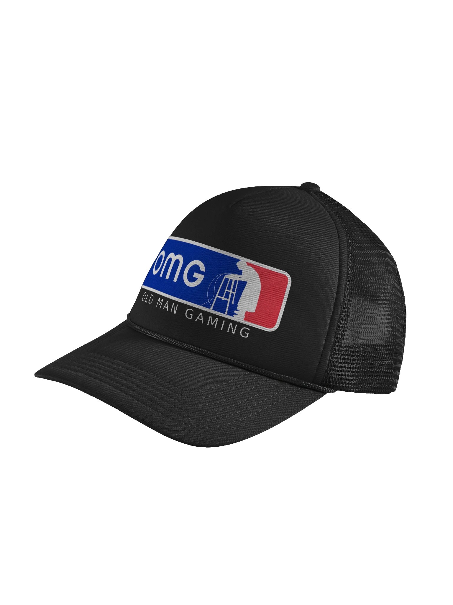 Old Man Gaming Hat (White Text) product image (4)
