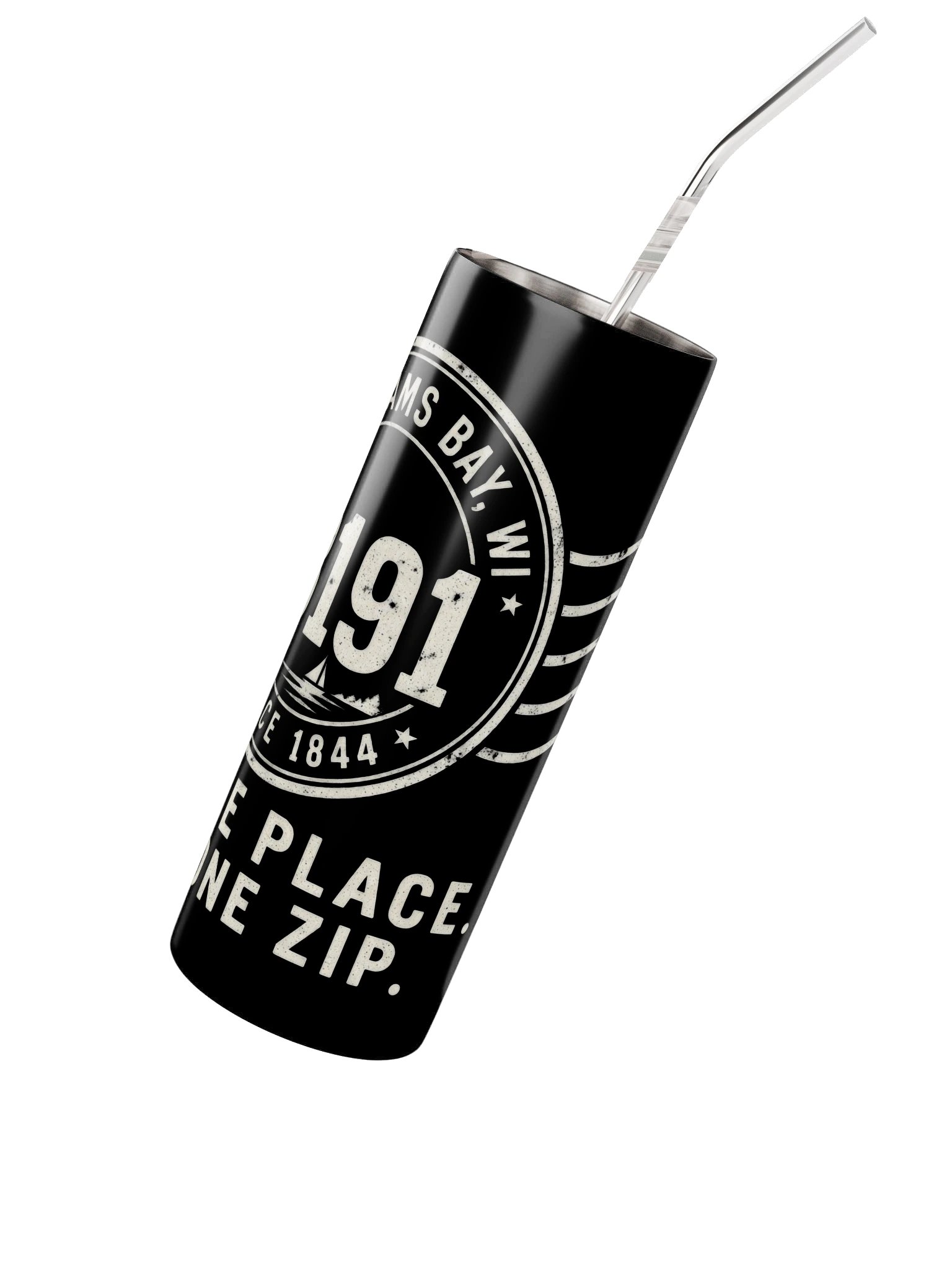 53191 ZIPCODE The CODE Black Tumbler product image (2)