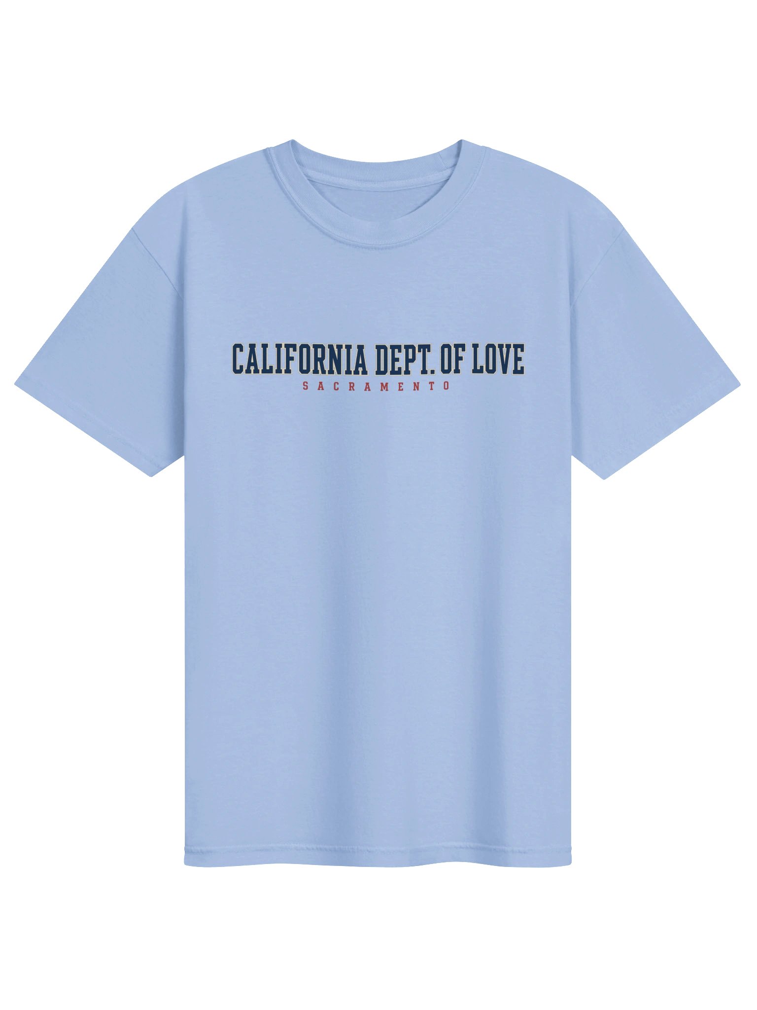 California Dept. of Love Sacramento Tee - Banner Wordmark product image (1)