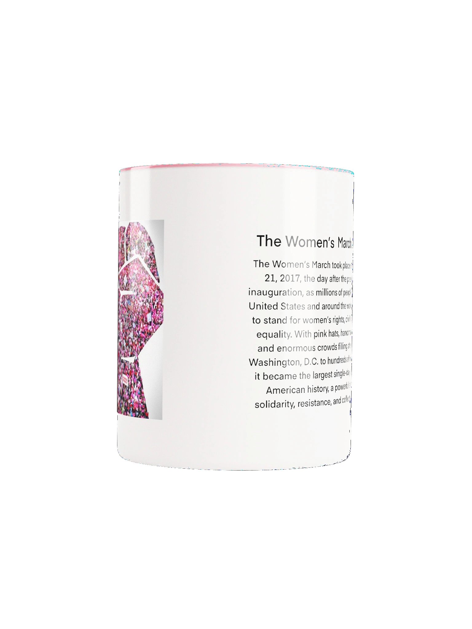 2017 Women's March Commemorative Ceramic Mug product image (4)