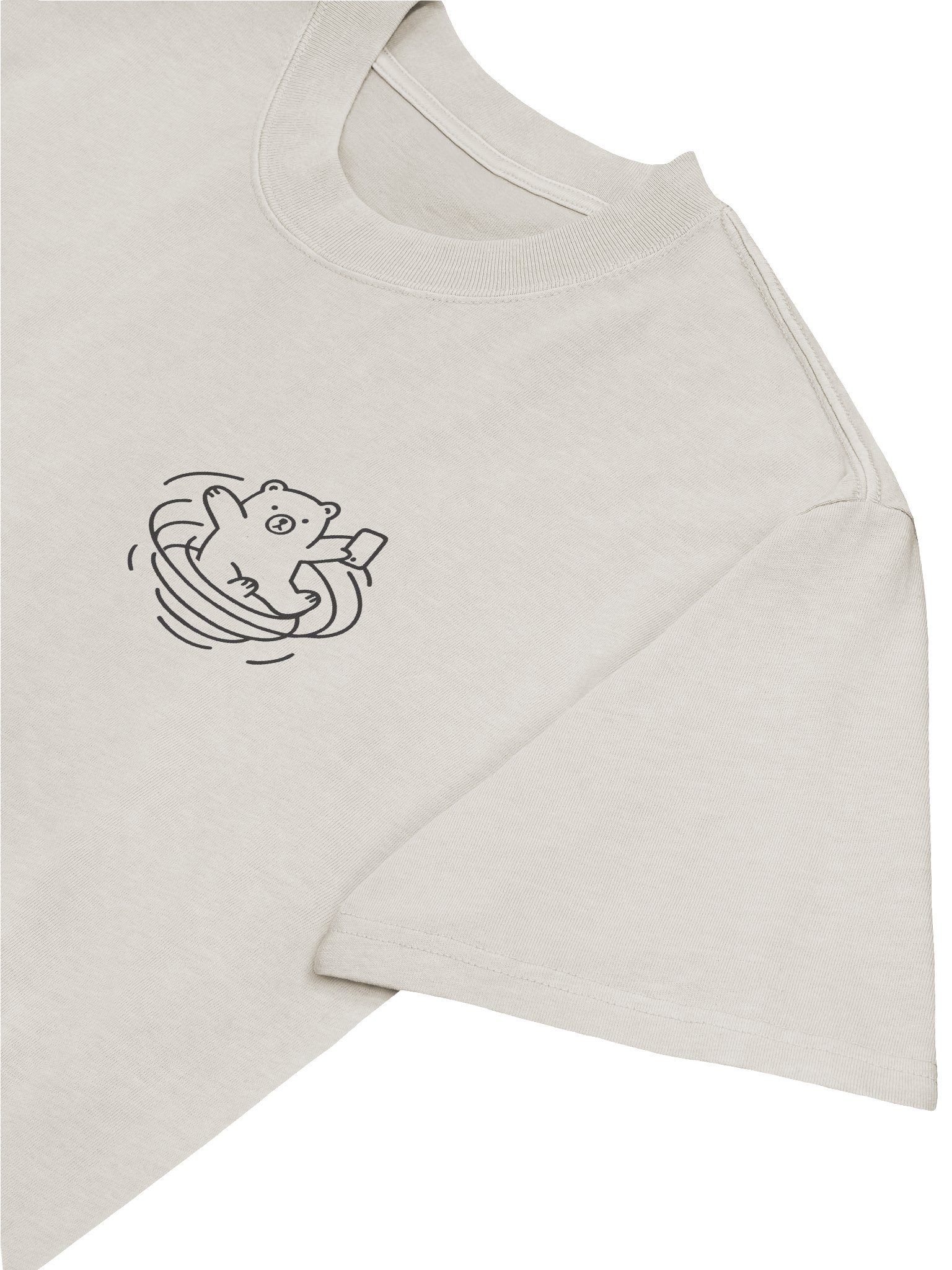Sorry Can't Talk Spiraling Today Oversized T-Shirt product image (3)