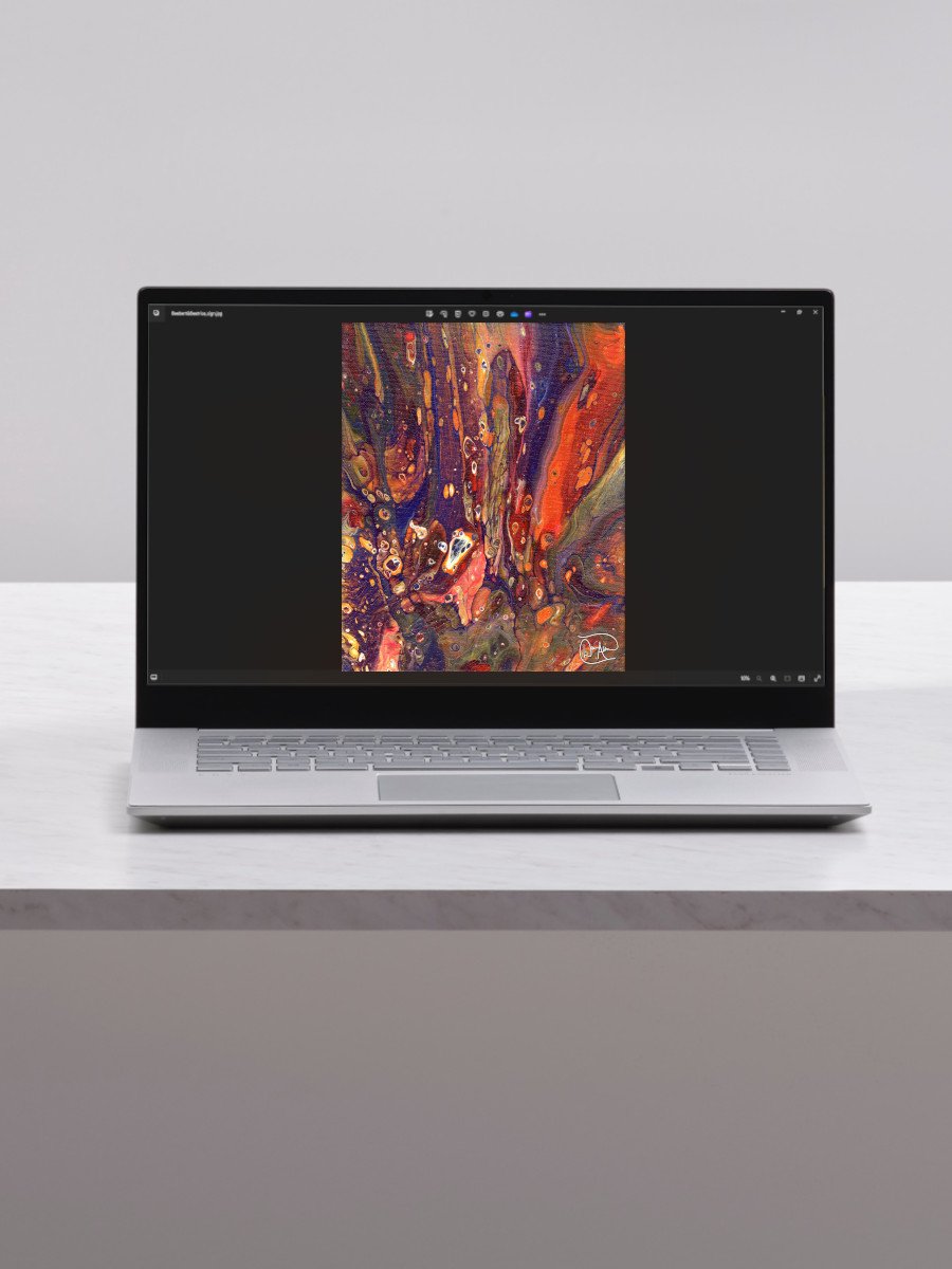 Hyperspace Fluid Acrylic Digital Download product image (1)