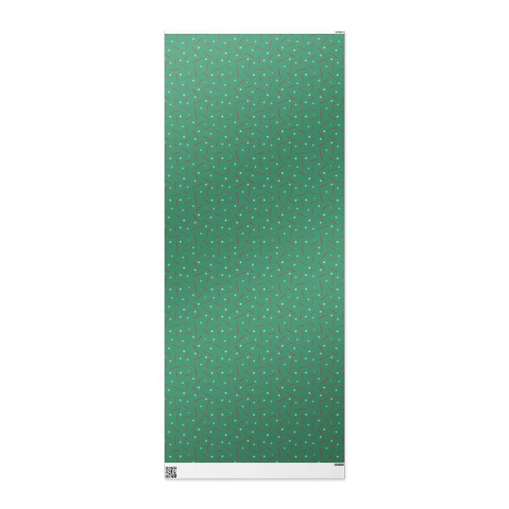Scattered Flutes Gift Wrap Roll - Green C Flute 30 x 72 product image (2)