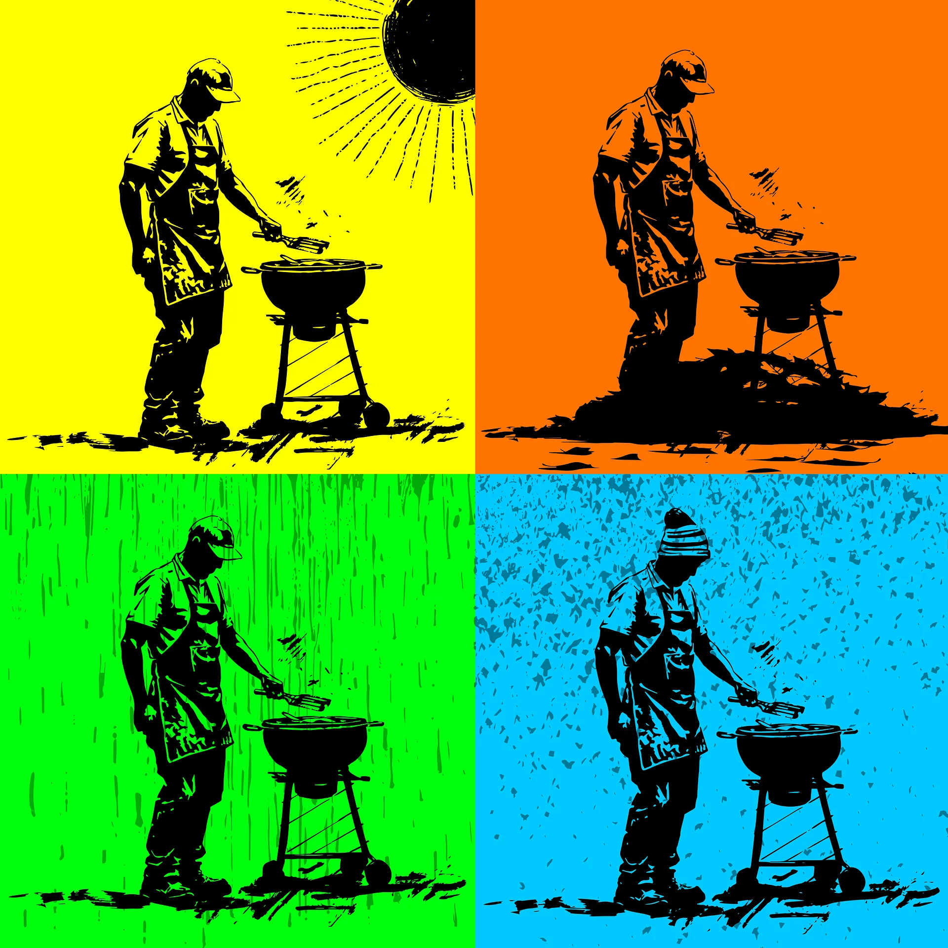 BBQ King - Oversized Hoodie product image (2)
