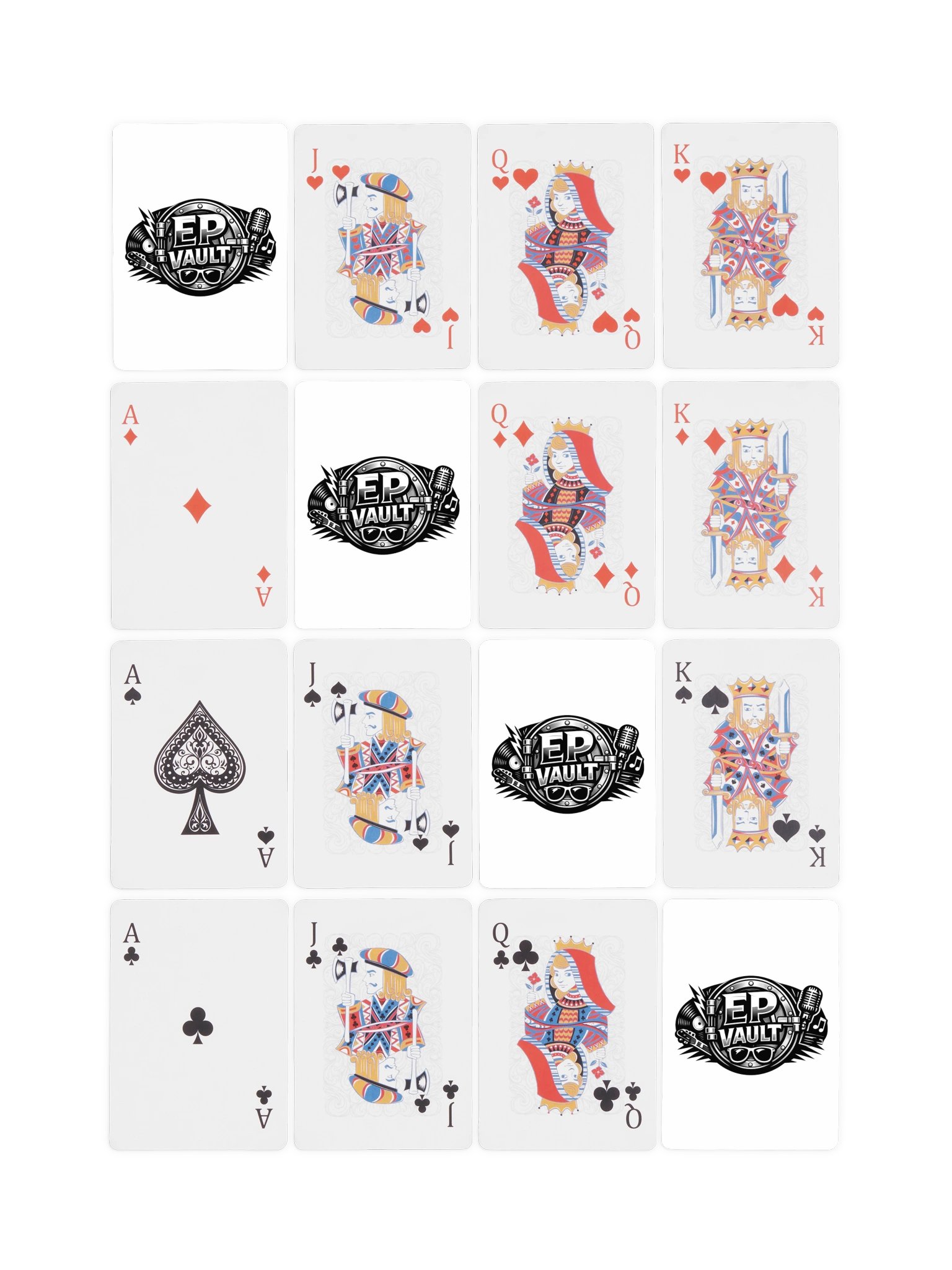 EP Vault Music Emblem Poker Deck product image (5)