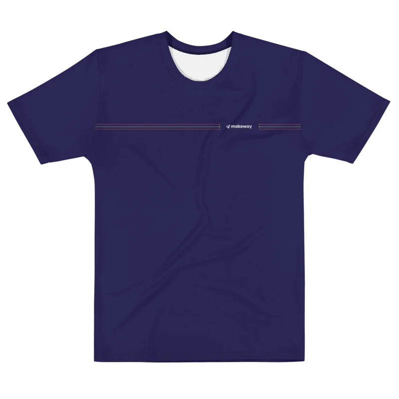 Elevate Tee: Navy product image (1)