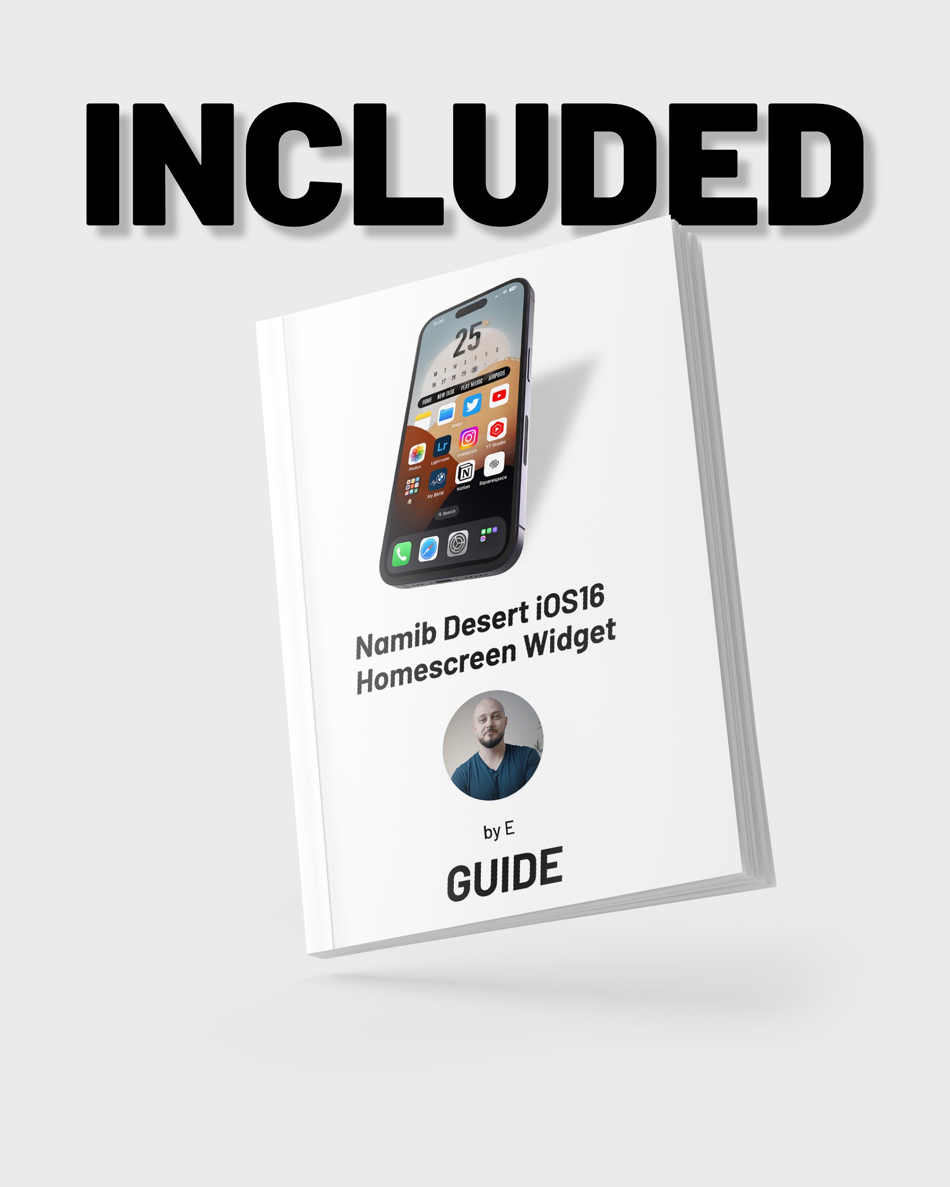 Namib Desert iOS16 Widget Complete Pack (ready for installation) product image (6)