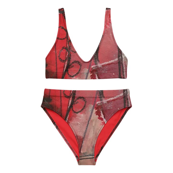 original artwork by b.reters printed on bikini product image (2)