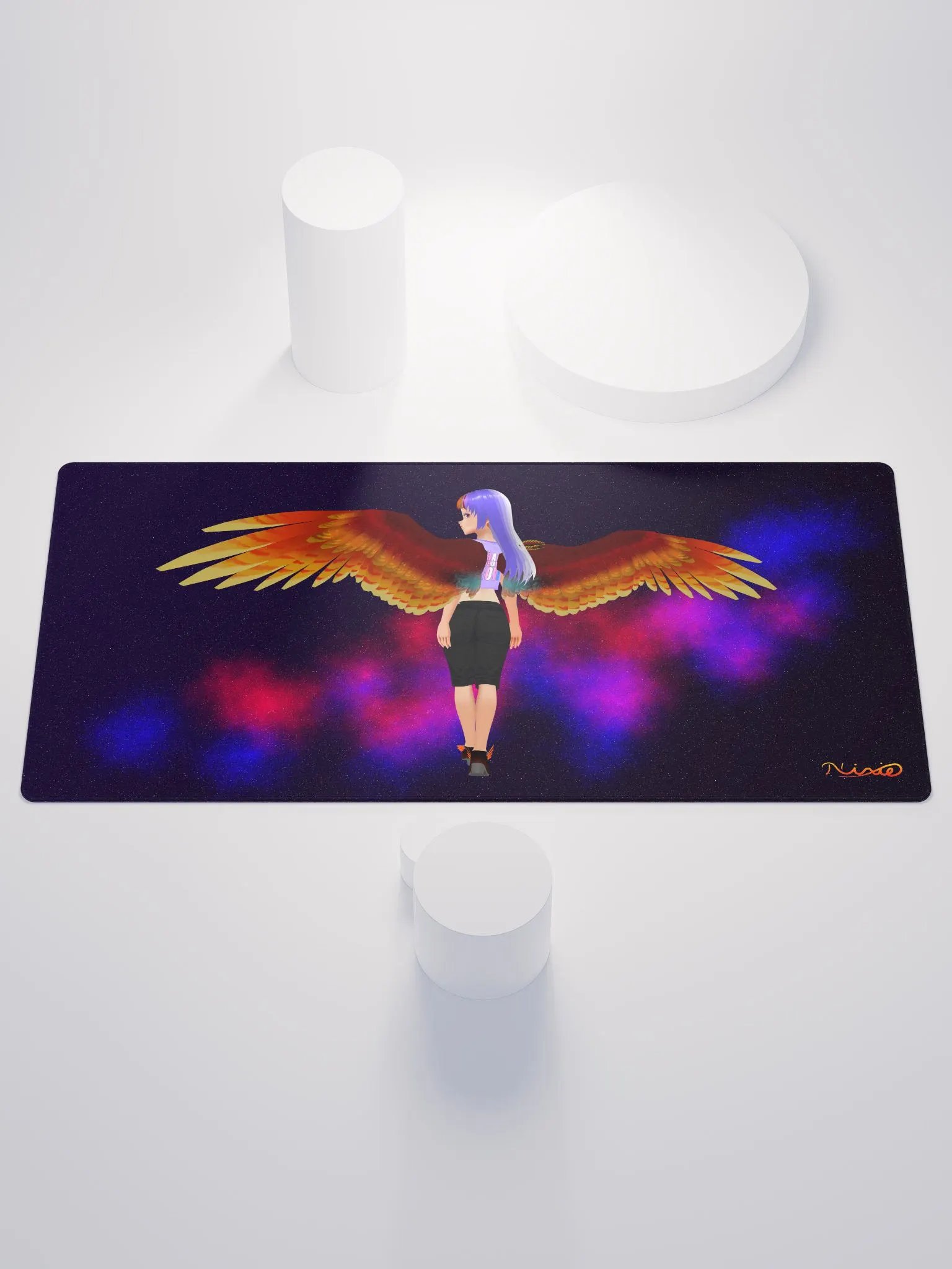 Phoenix Nixie Gaming Desktop Pad product image (1)