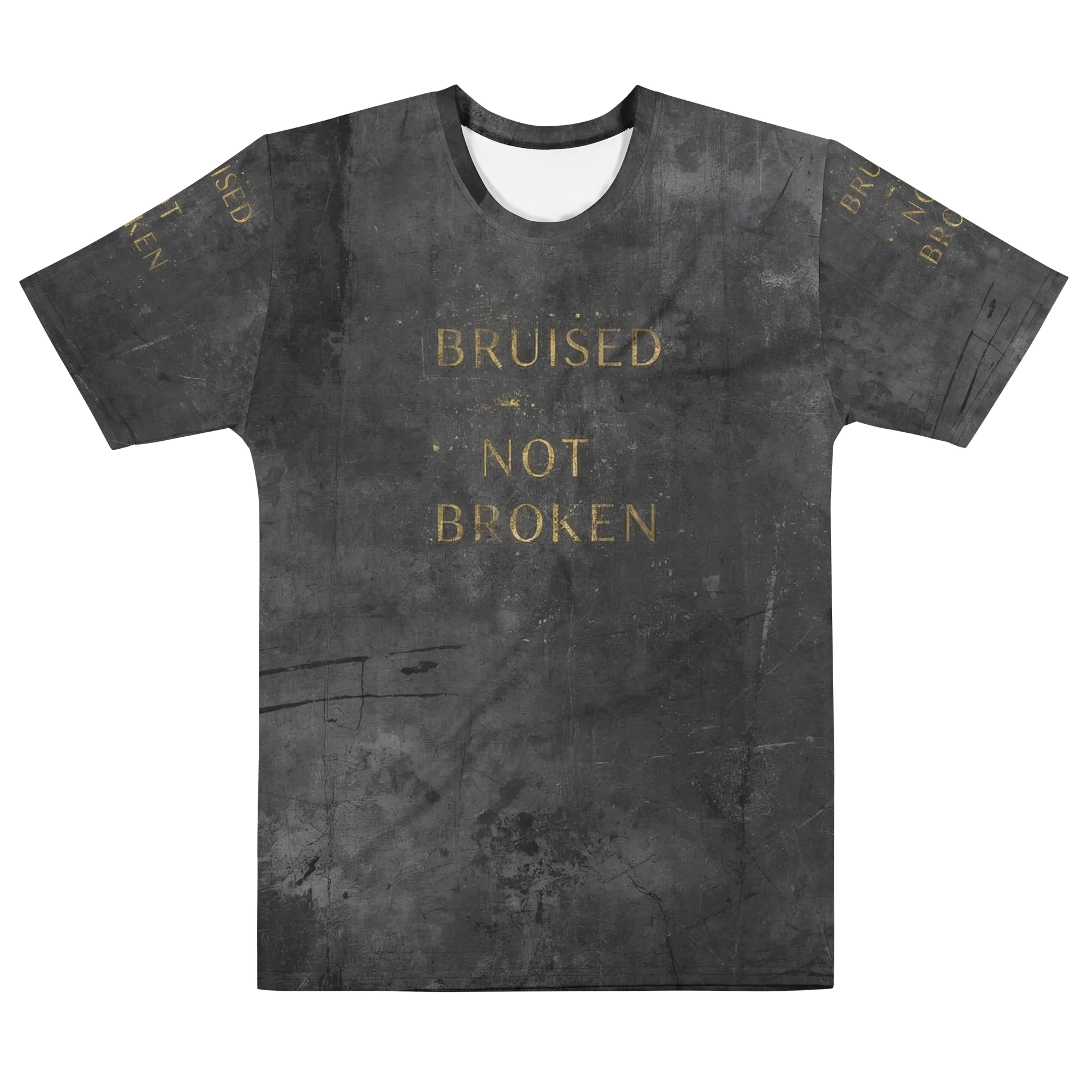 Bruised Not Broken - Affirmation Men's Cotton T-Shirt product image (1)