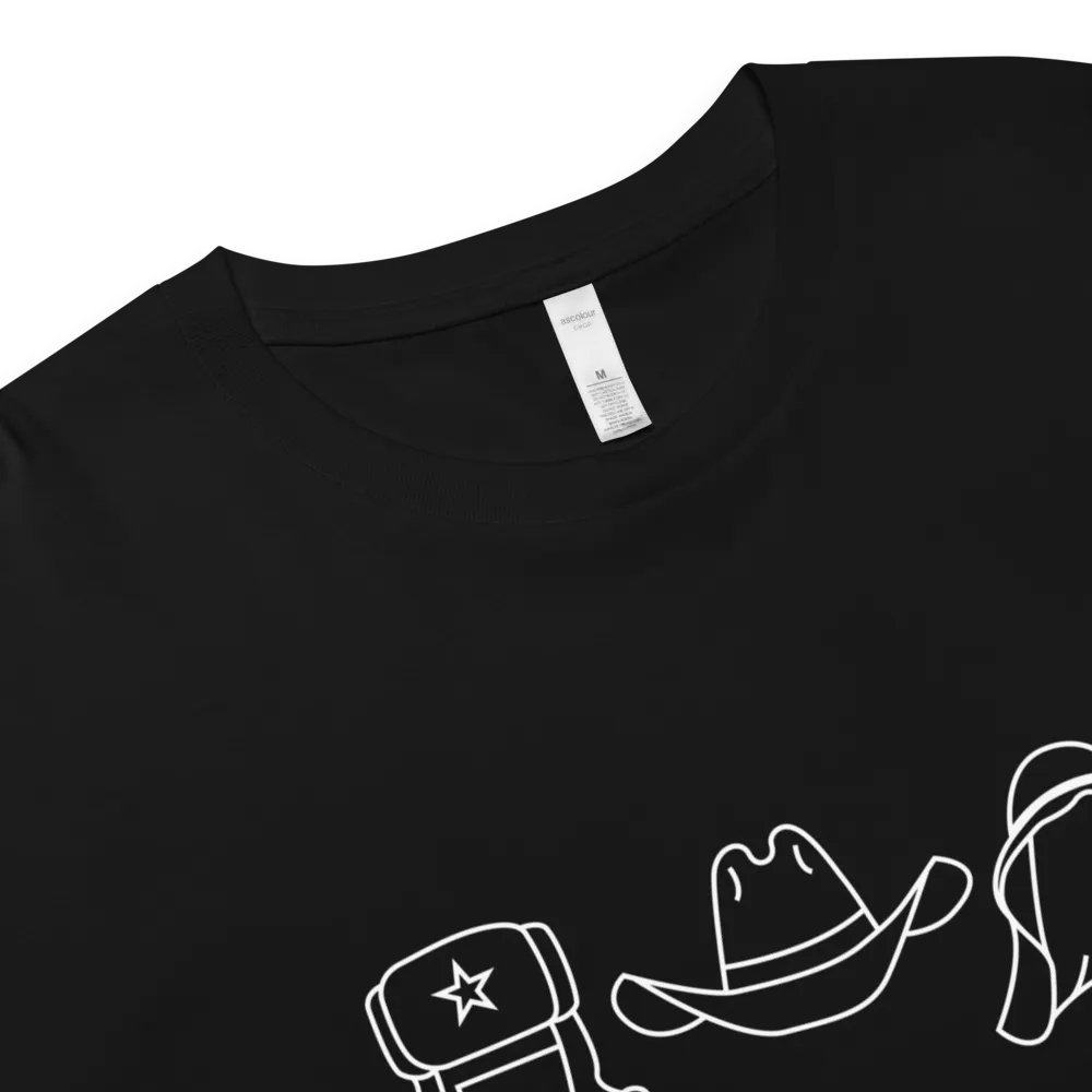 3 hats - Crop Top product image (4)