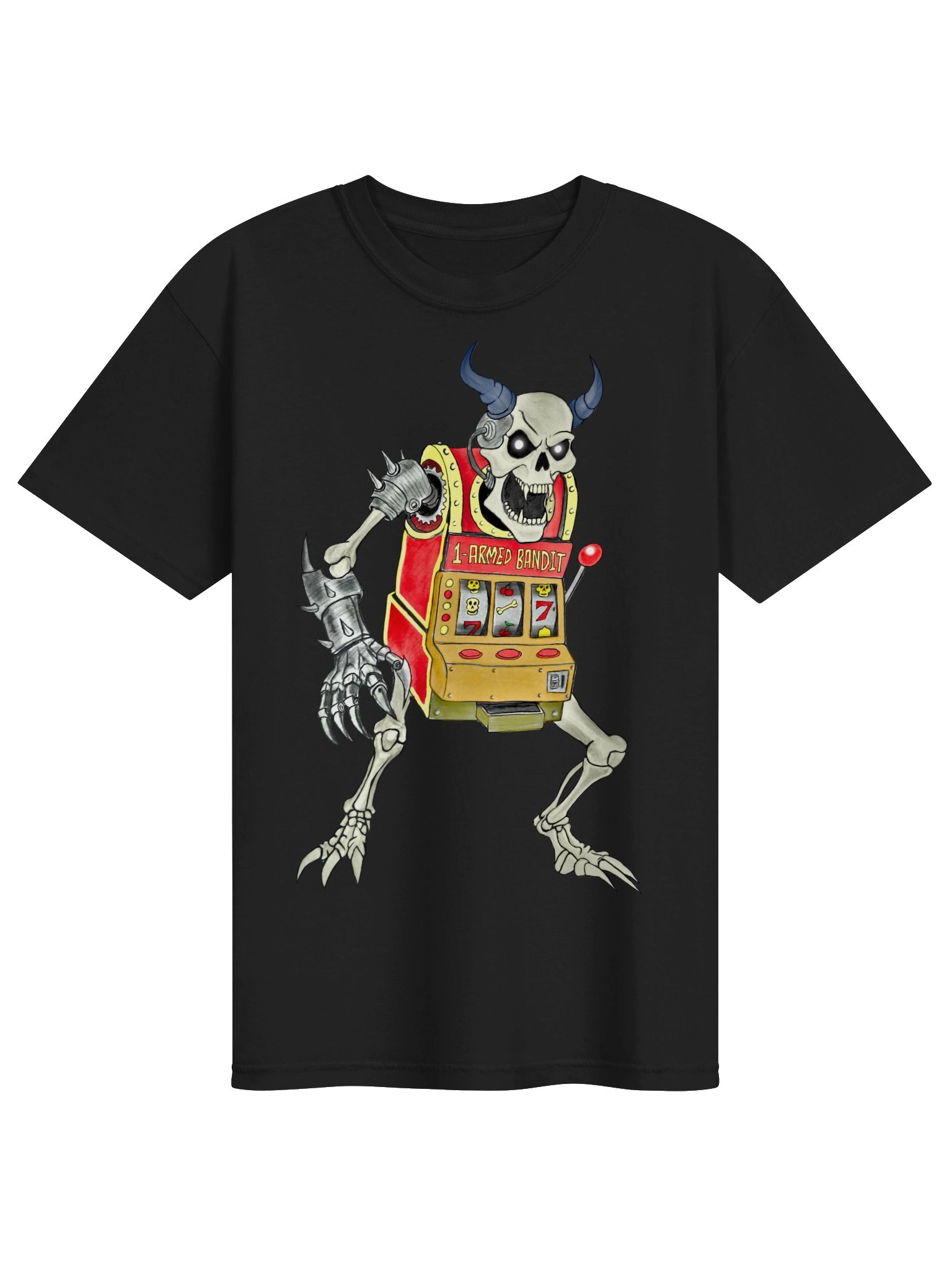 1-Armed Bandit FULL ART T-Shirt (DEATHSLOTS) product image (1)