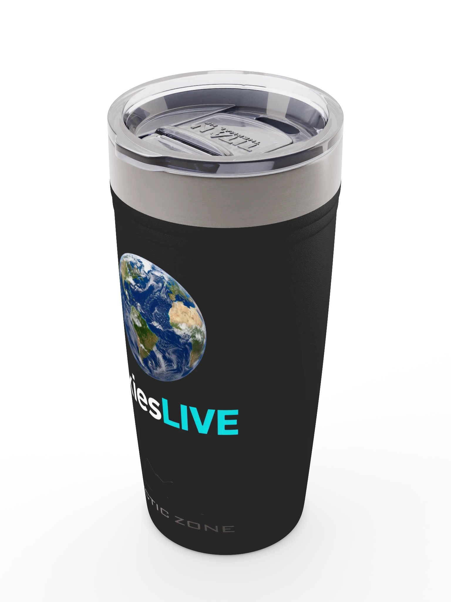 SkiesLIVE Earth Titan Tumbler (Black) product image (5)