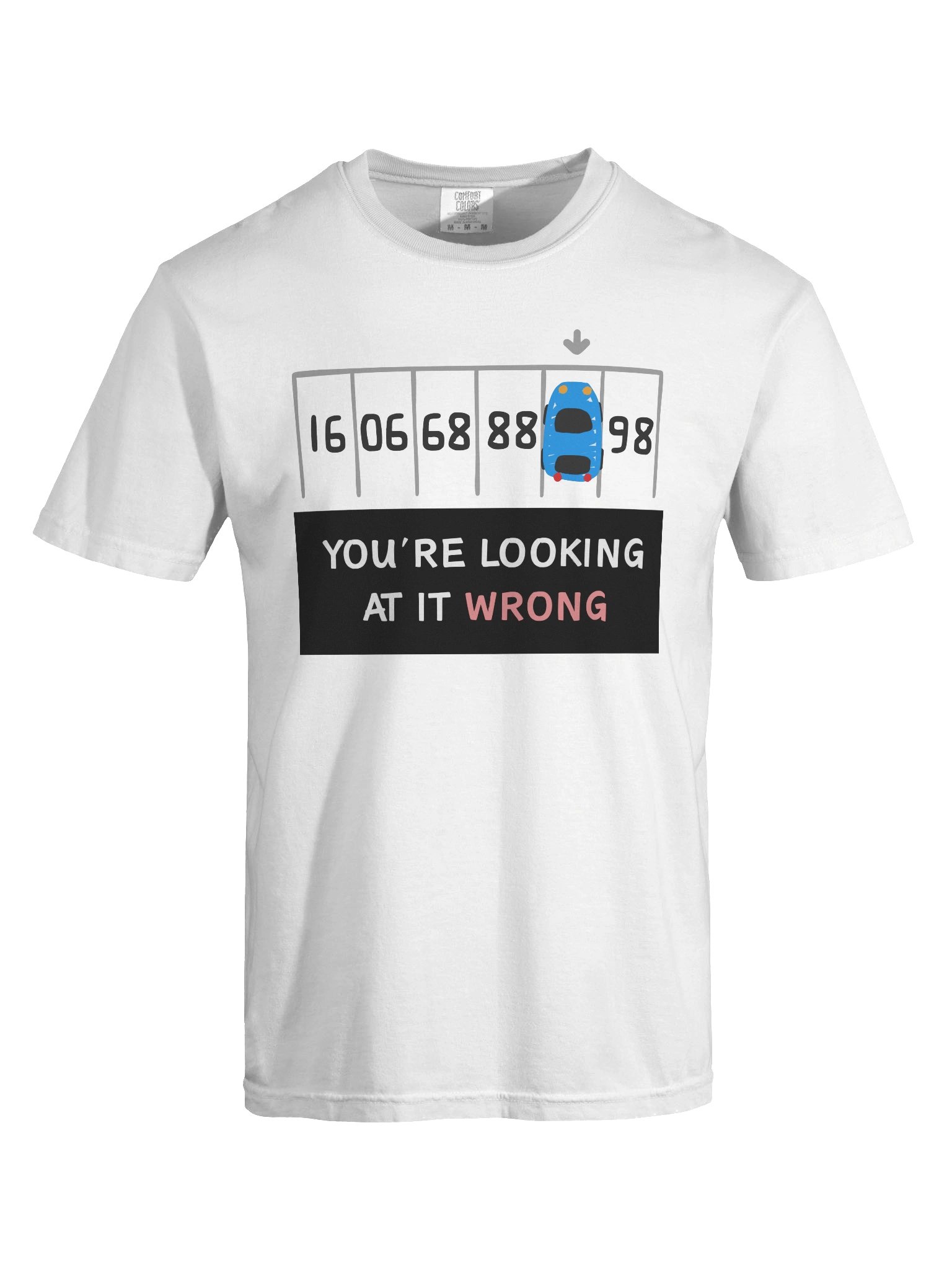 Dino 101 Math T-Shirt (Parking Lot) product image (3)