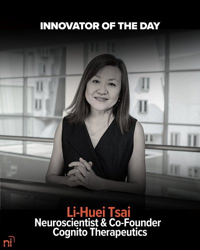 Innovator of the Day: Li-Huei Tsai

What if light and sound could fight Alzheimer's?

MIT neuroscientist Li-Huei Tsai asked e...