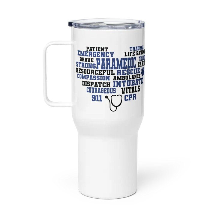 Paramedic Heart - Travel Mug w/ Handle product image (1)