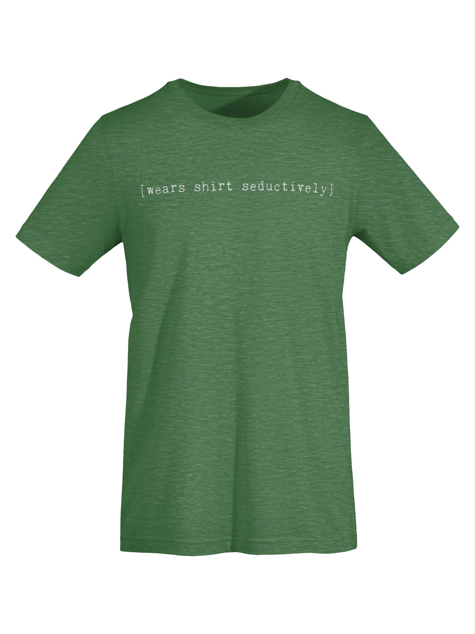 Caption Crew Seductively White Letter Tee product image (45)