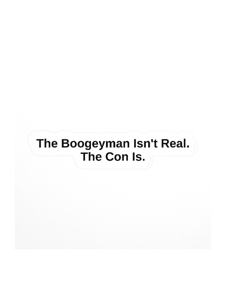 Boogeyman Sticker Choose from 3x3, 4x4, 5.5x5.5 product image (3)